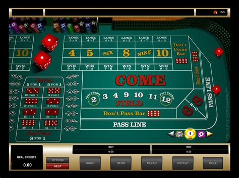 online craps list of bets